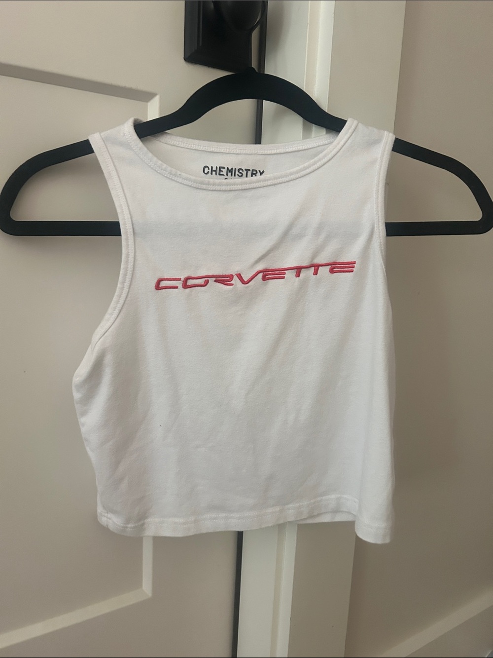 UO White Crop Tank